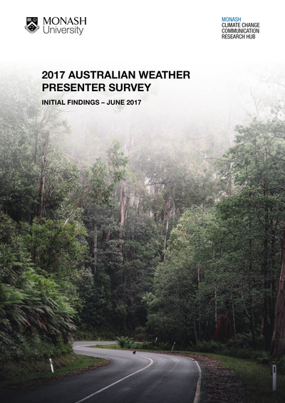 The 2017 Australian weather presenter survey
