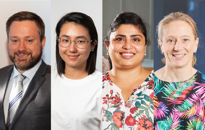 Alastair Thomas, Dr Amy Chen, Dr Amandeep Kaur, Associate Professor Natalie Trevaskis