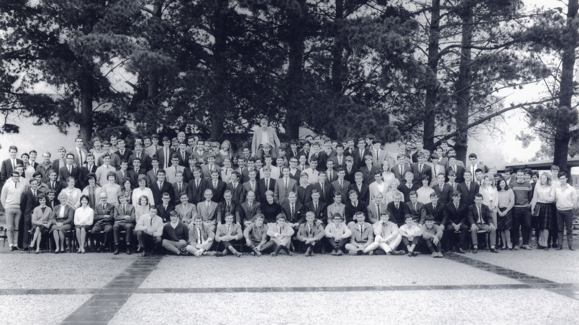 Monash Law staff and students 20 April 1964