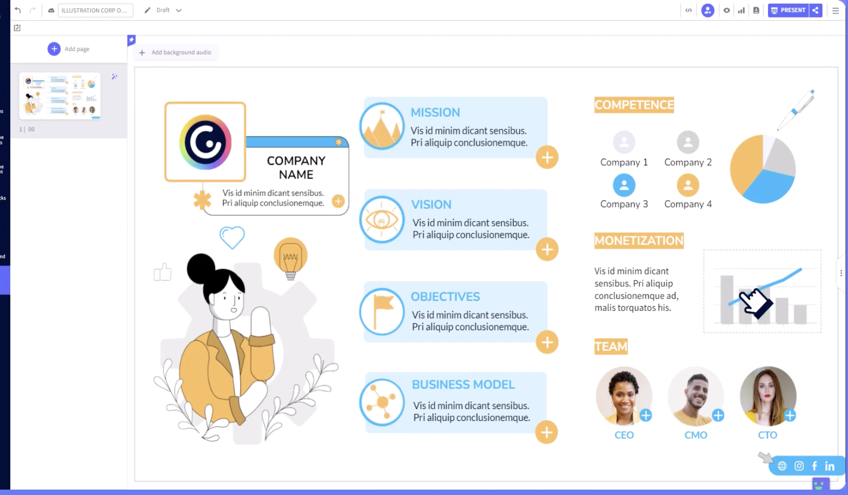 Interactive infographics Interactive infographics