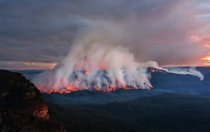 Mega bushfires