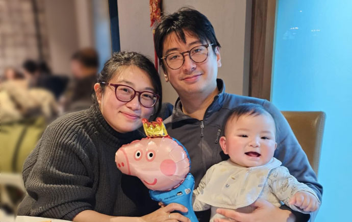 Sally Sim and Brian Szeto