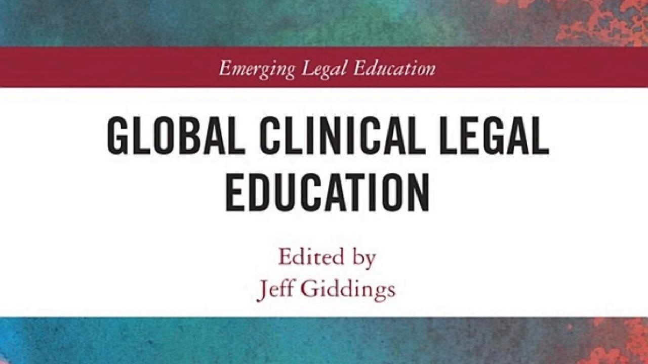 Book Cover of Global Clinical Legal Education