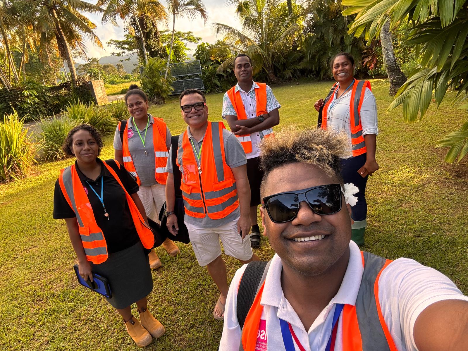 Fiji Assessment team