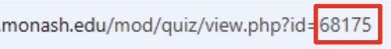 example of activity url with last five numbers in the URL highlighted