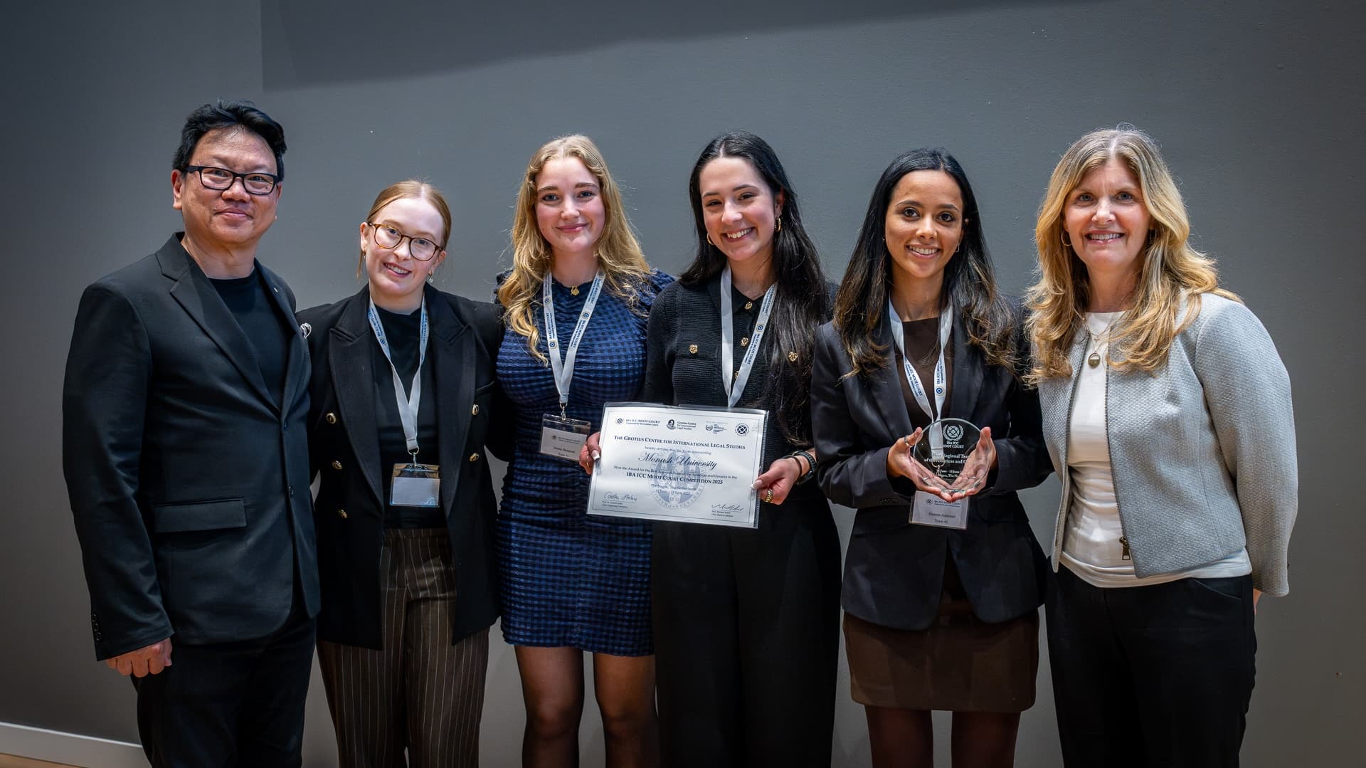 Team winning best regional team