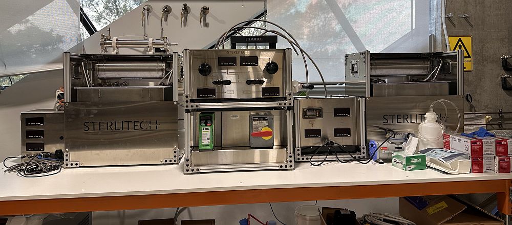 CF-FO filteration testing system