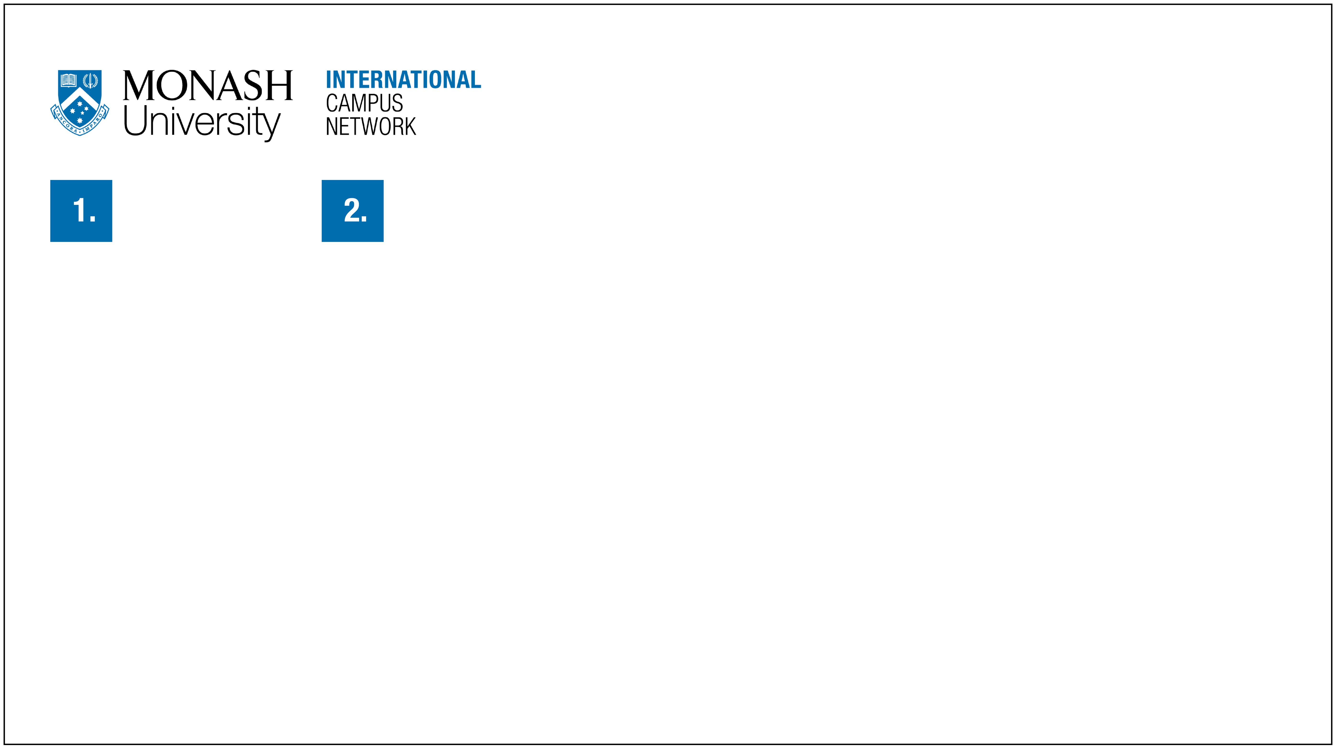 International Campus Network  Placement