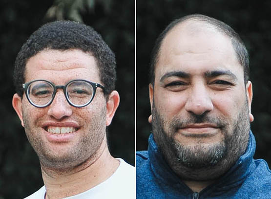 First author on the JEM publication, Monash BDI PhD student Mohamed Abdelaal, and co-senior and co-corresponding author, Dr. Wael Awad.