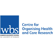 Logo for Warwick Business School Centre for Organising Health and Care Research