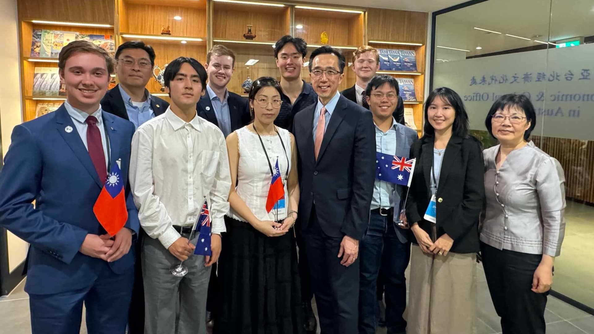 Pre-departure -- meeting at Tapei Economic and Cultural Office