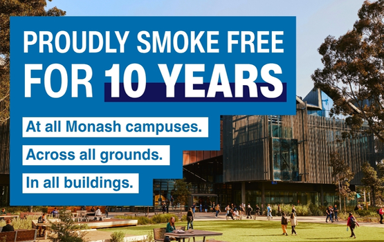 10 years smoke- and vape-free 
