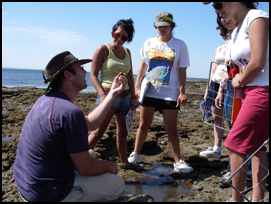 Students at Rocky Shore