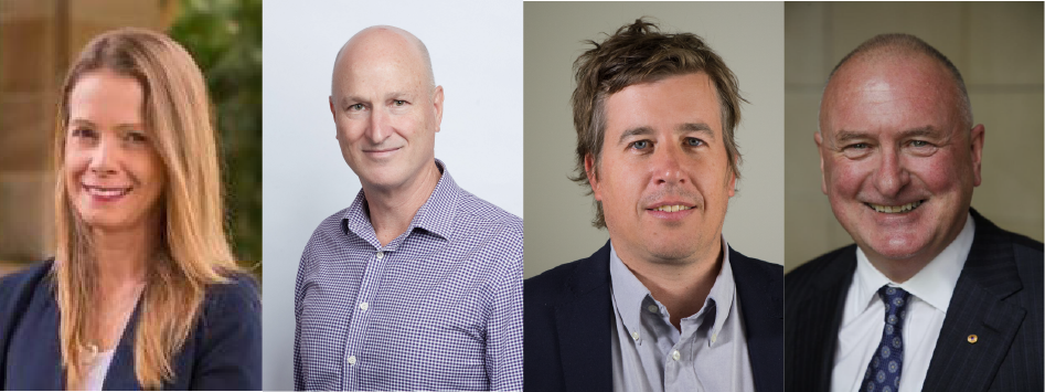 Professor Tamara Walsh, Bevan Warner, Chris Povey, Professor the Hon. Kevin H Bell AM QC