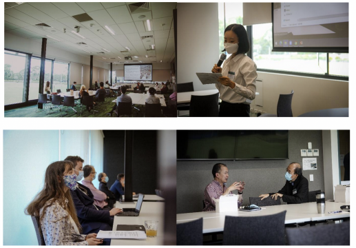 researchers Various speakers presenting their research