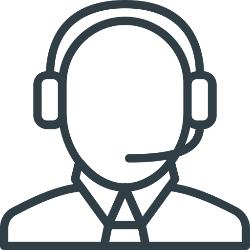 clipart of person on call with headset