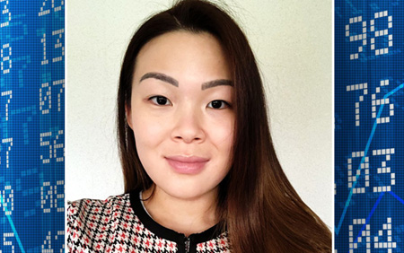 Monash Business School Accounting Honours student Theresia Sudjati.