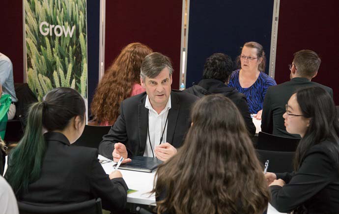 BPharmSci students met with industry representatives at the 2018 Employability Week