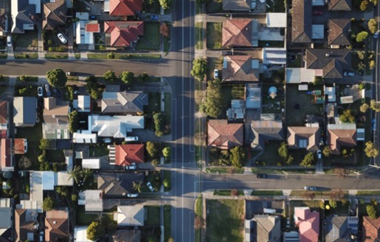 Suburb from above