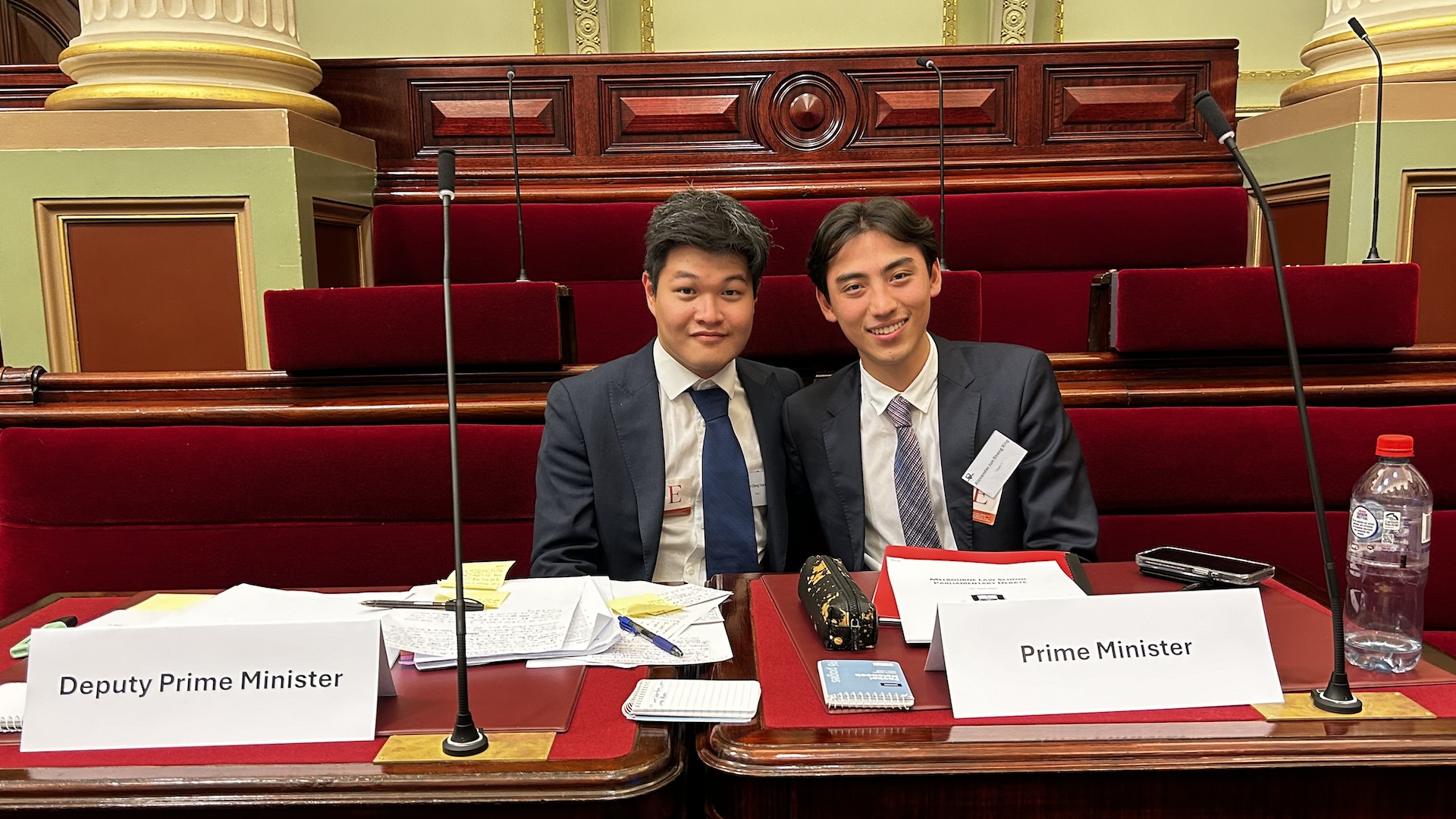 Joel Law and Alex Xing