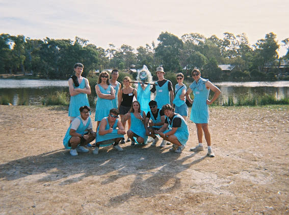 MESS camp group photo of students