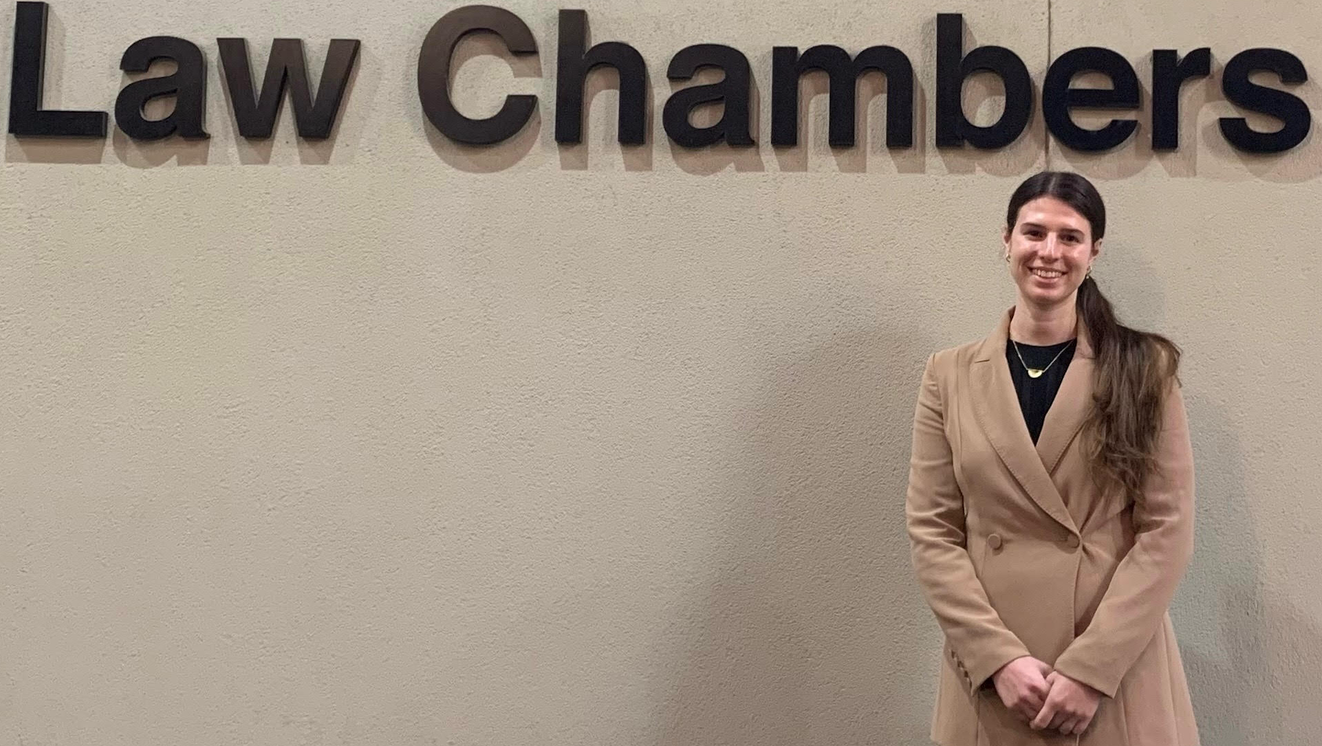 Monash Law Student Daniella Cosentino at Monash University Law Chambers