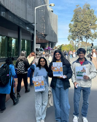 Our Vape Free Champions spreading Vaping Prevention messages on Campus