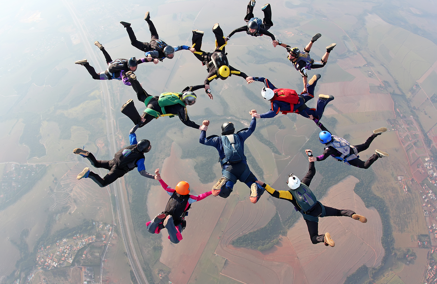 Jumping out of plane