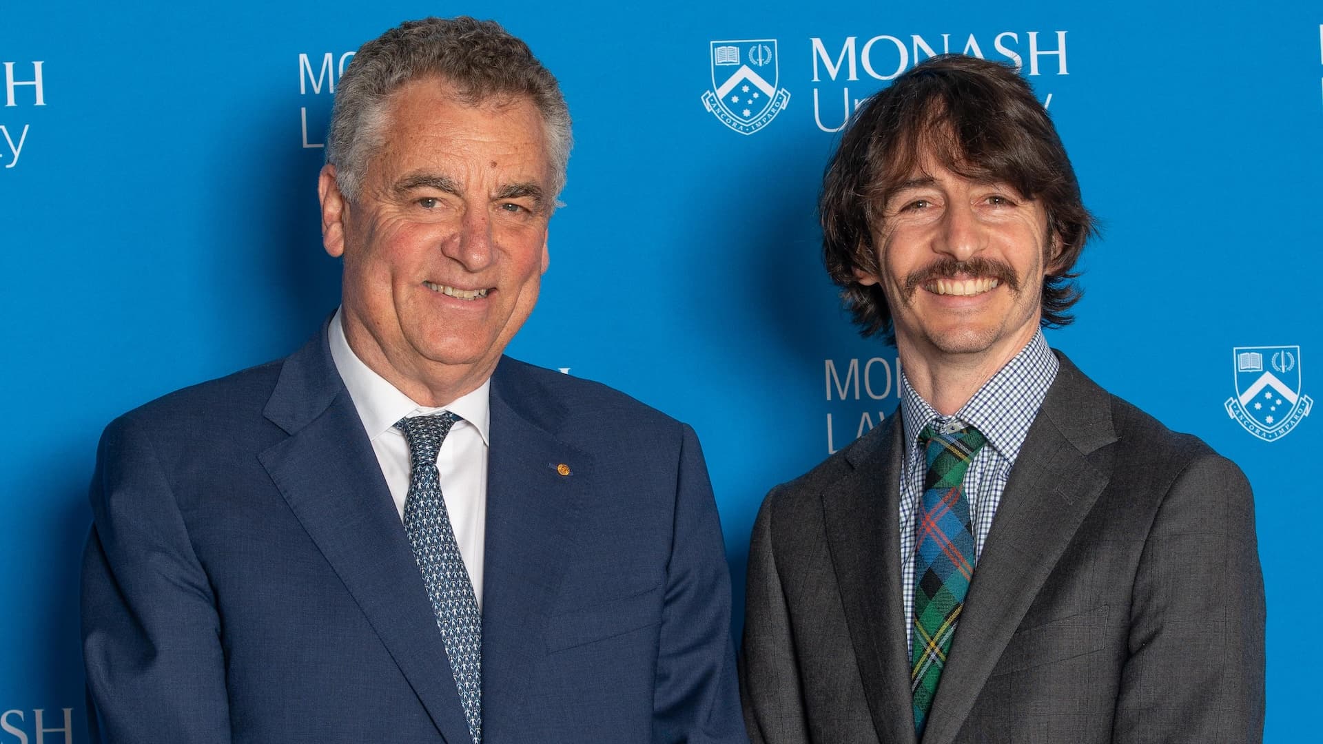 The Honourable Chris Maxwell AC and Tristan Brumby-Rendell