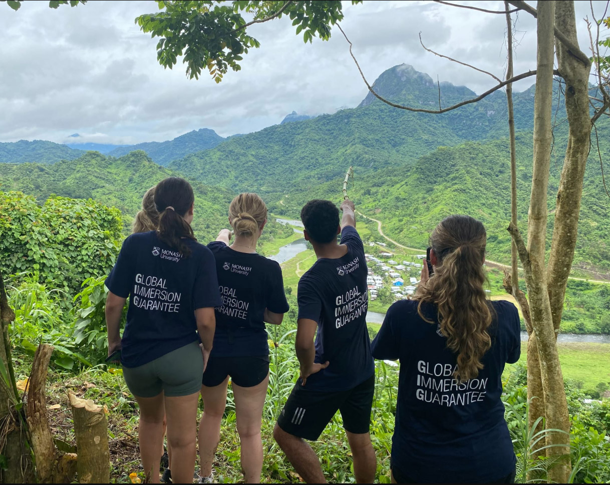 SDG14-Edu2 Global immersion guarantee students