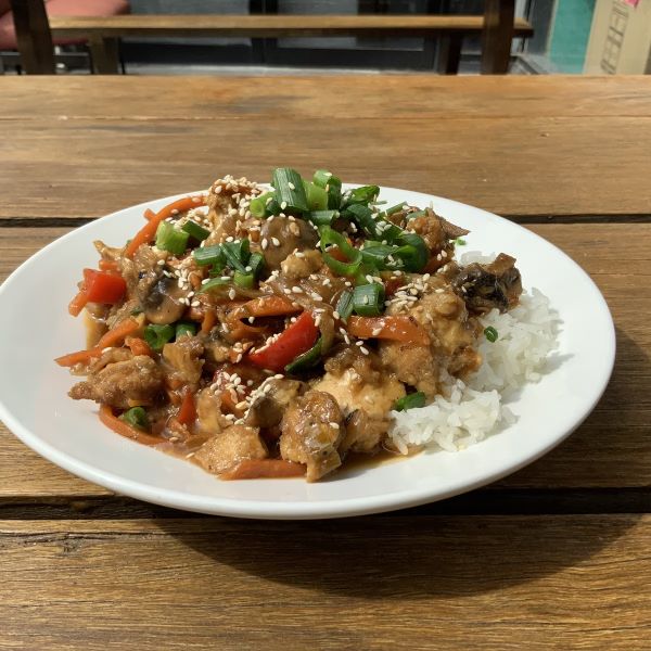 sweet and sour tofu