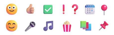 Emoji examples