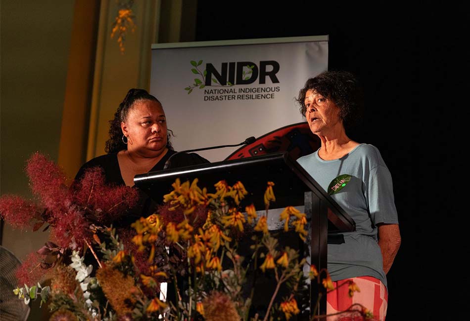 Aunty Delia Rhodes and Kylie Jacky, Jali Local Aboriginal Land Council