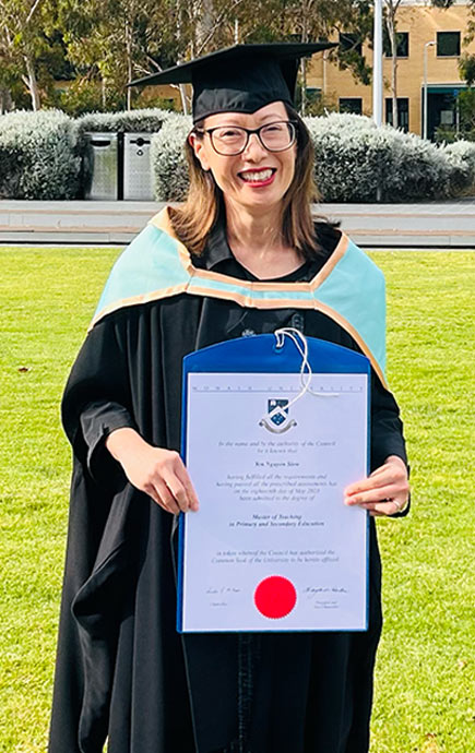 Yen Siow at Graduation