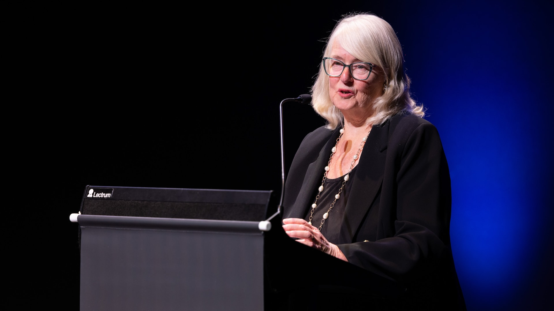 Professor Marilyn Pittard was the MC for the second half of the 2025 Academic Year Student Prize Ceremony and announced the undergraduate prizes.