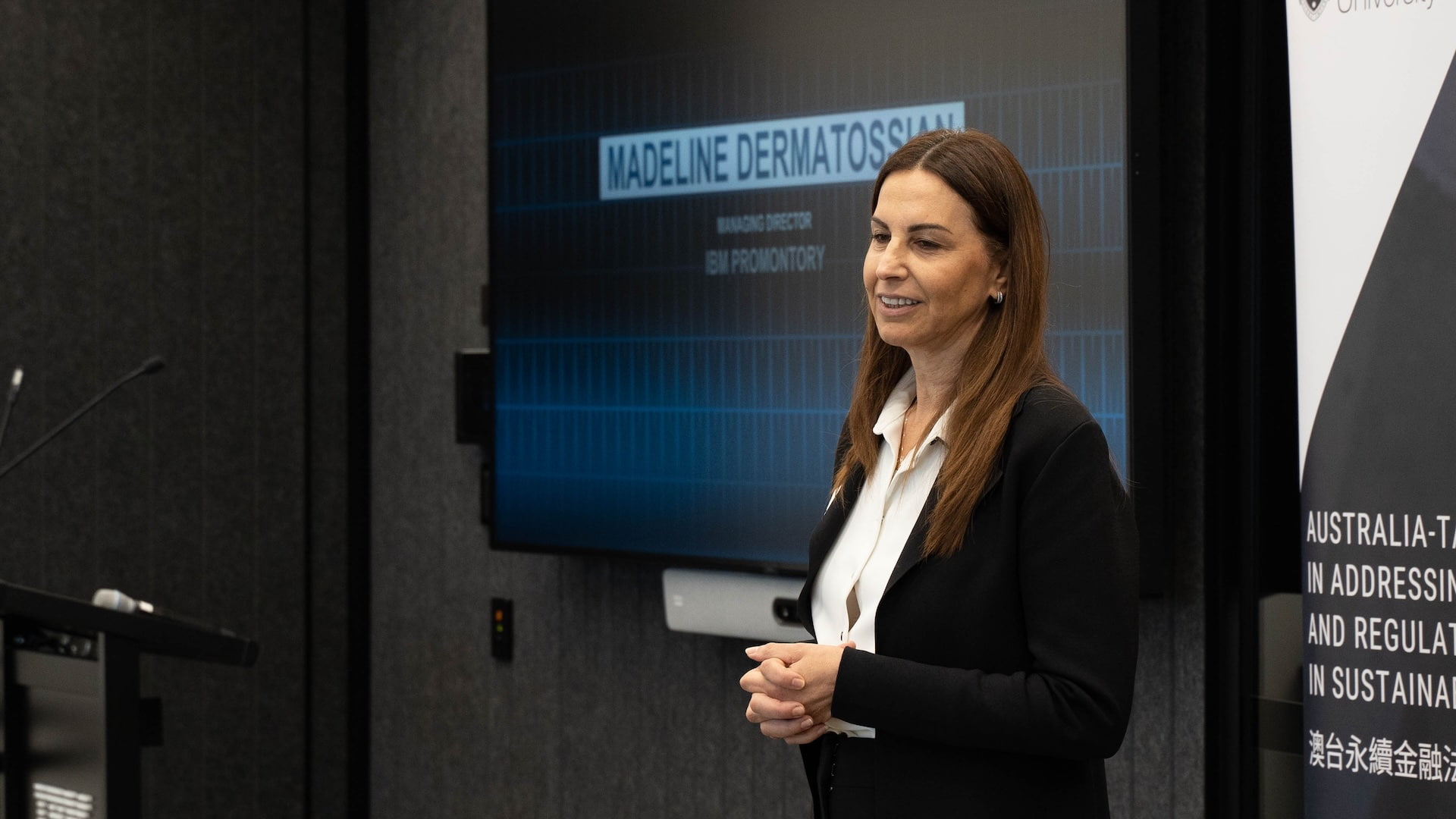 Madeline Dermatossian, Managing Director and Practice Leader at IBM Promontory Australia