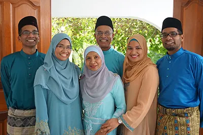 Dr Mohamed Hassan Ariff and Dr Rohana Jamil