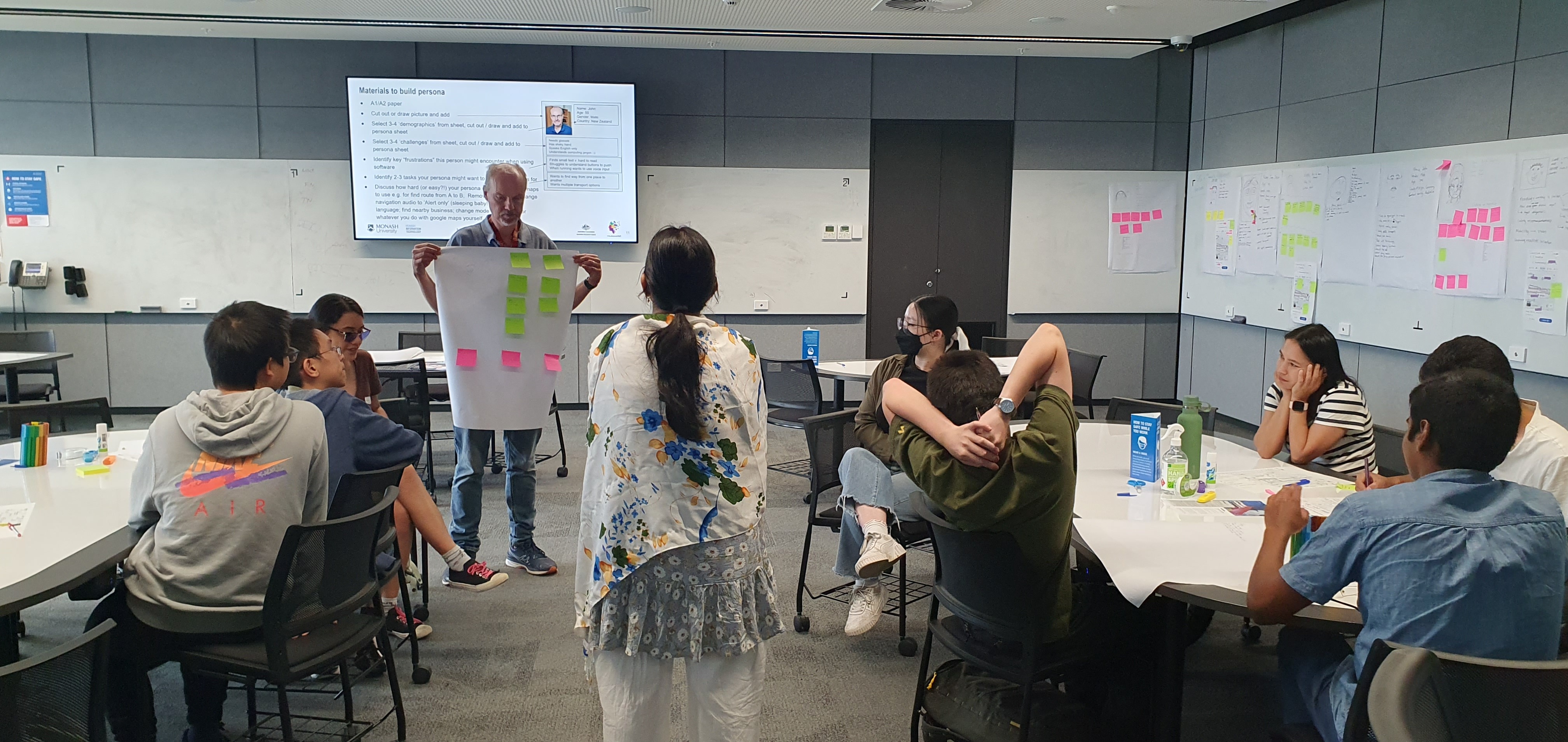 Creating a persona activity