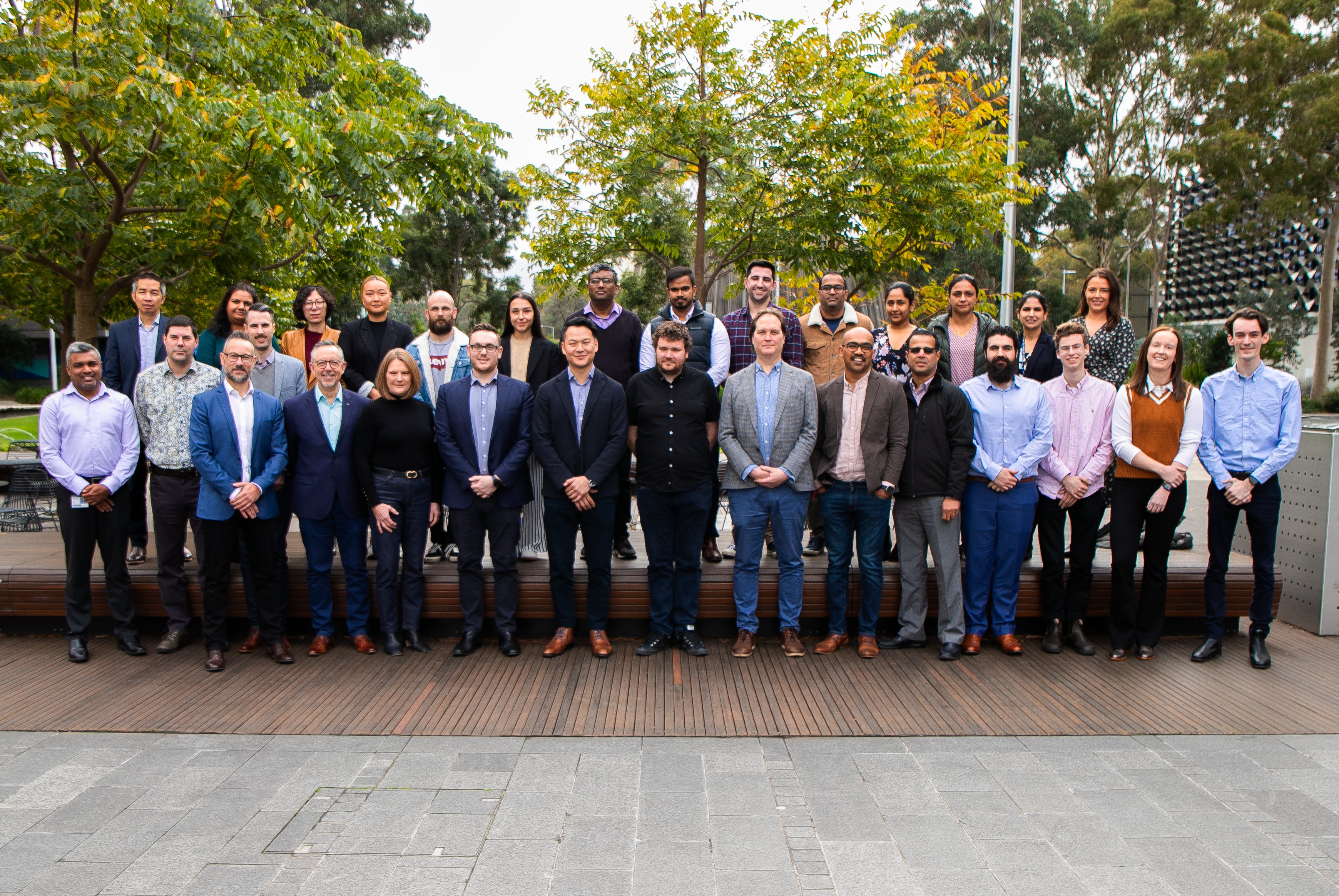 Group photo of the Cyber Security staff