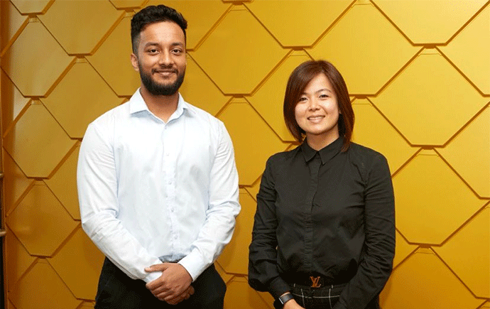 Christina Yong and Binil Mathews