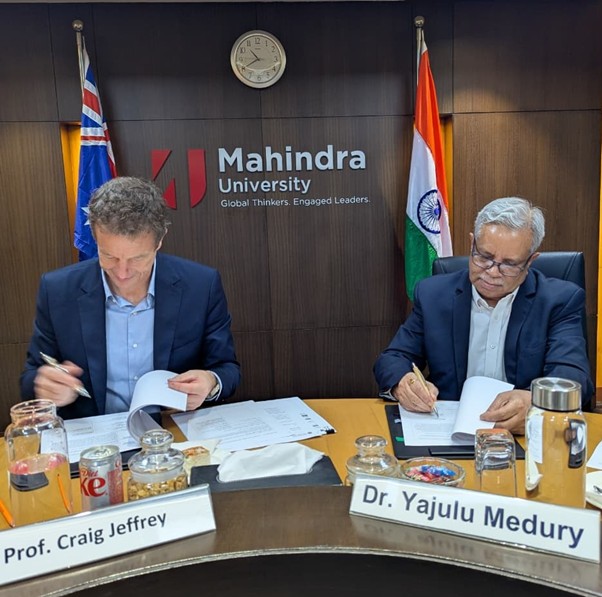 Mahindra signing