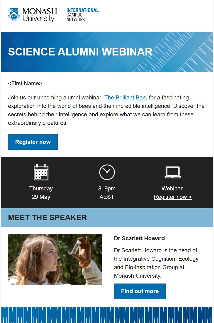 Email example EVENT