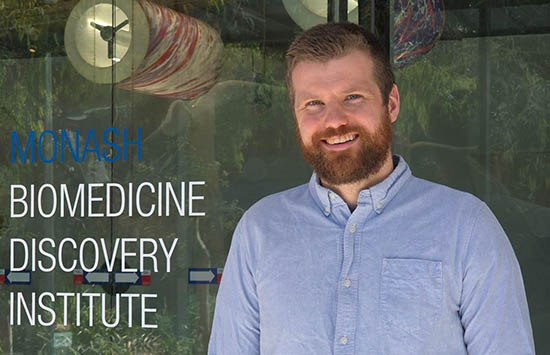 2025 FMNHS ECR Fellow, Monash BDI’s Dr Michael Rice