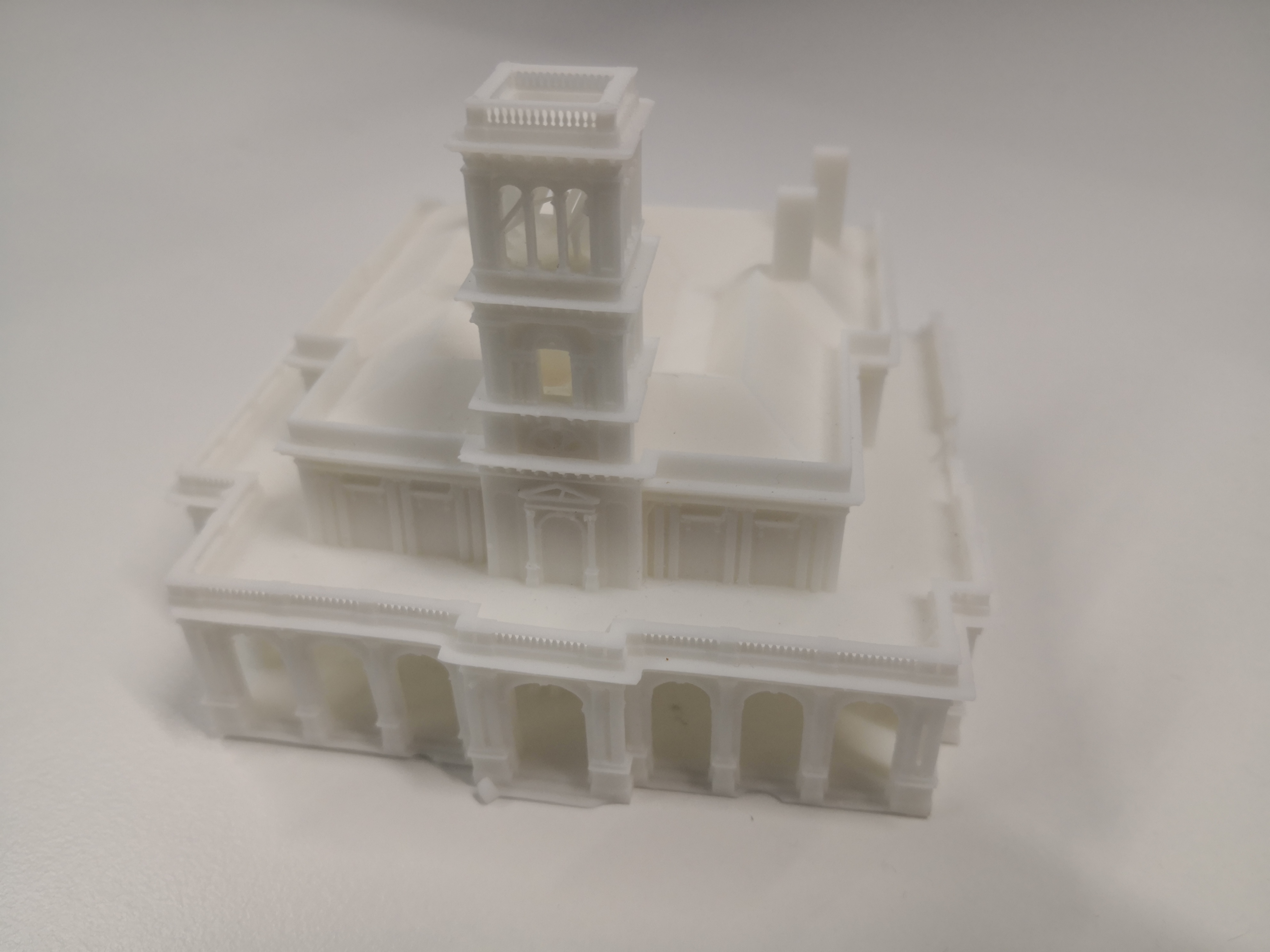 3D printed model of Werribee Mansion