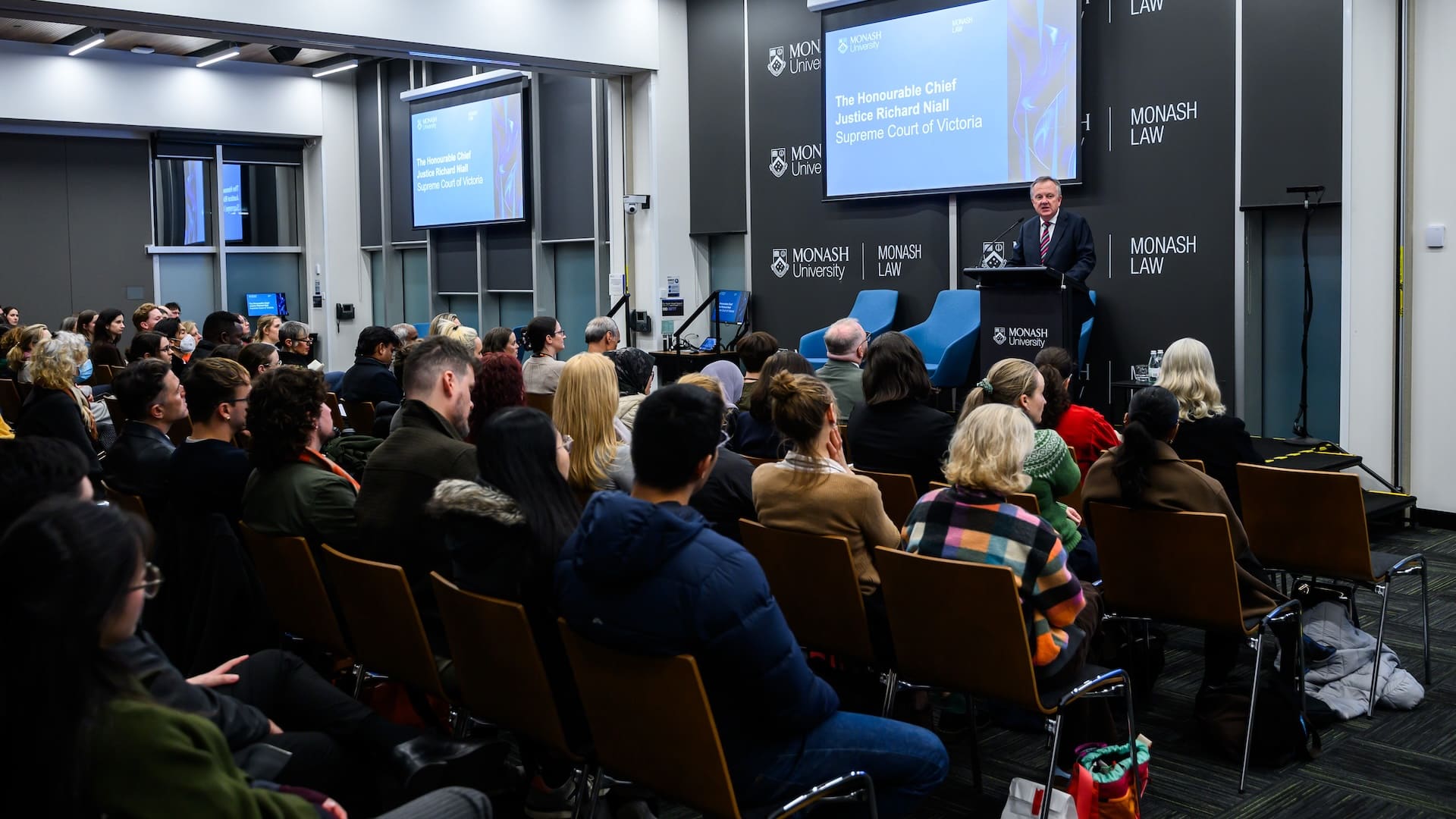 The Honourable Chief Justice Richard Niall responds to Professor Elen Stokes&rsquo; lecture.