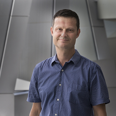 Professor David Tscharke from the John Curtin School of Medical Research at ANU.