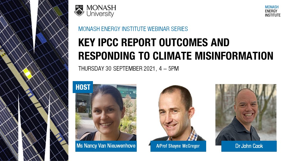 Webinar | Key IPCC report outcomes and responding to climate misinformation