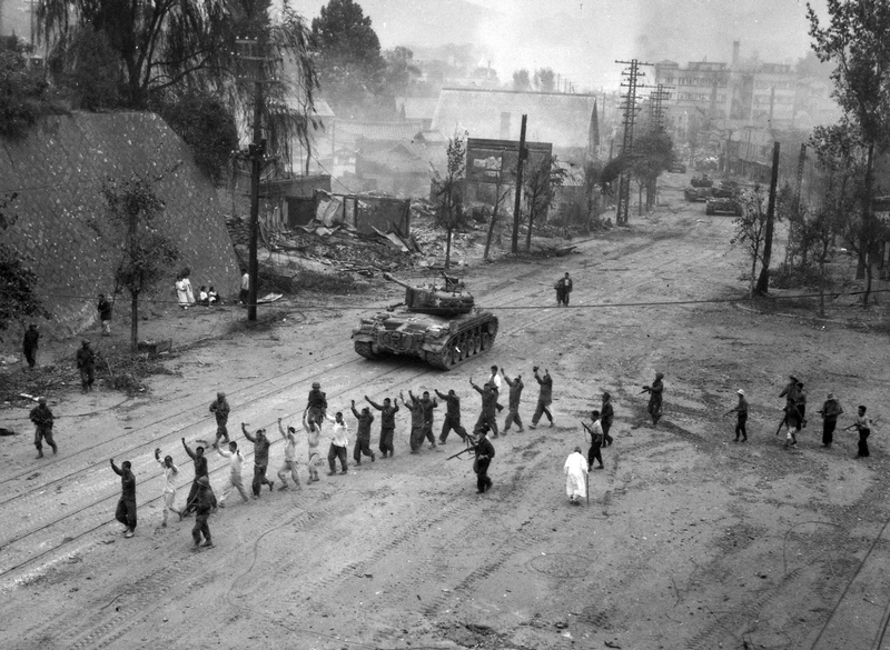 M26 Pershing tanks