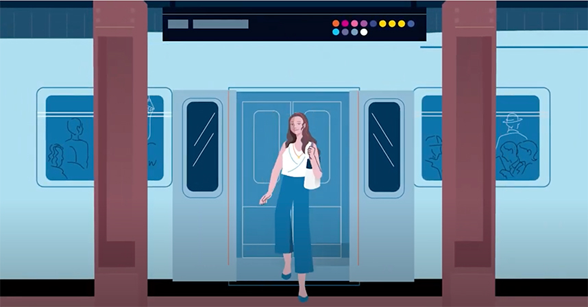 Example of a detailed illustration