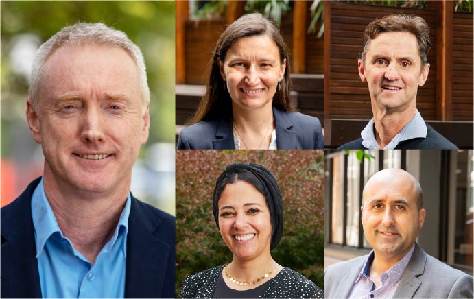 Professor Paul White, Associate Professor Cornelia Landersdorfer, Dr David Shackleford, Dr Yassmin Samak, Associate Professor Joseph Nicolazzo